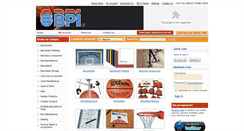 Desktop Screenshot of basketballproductsinternational.com