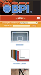 Mobile Screenshot of basketballproductsinternational.com